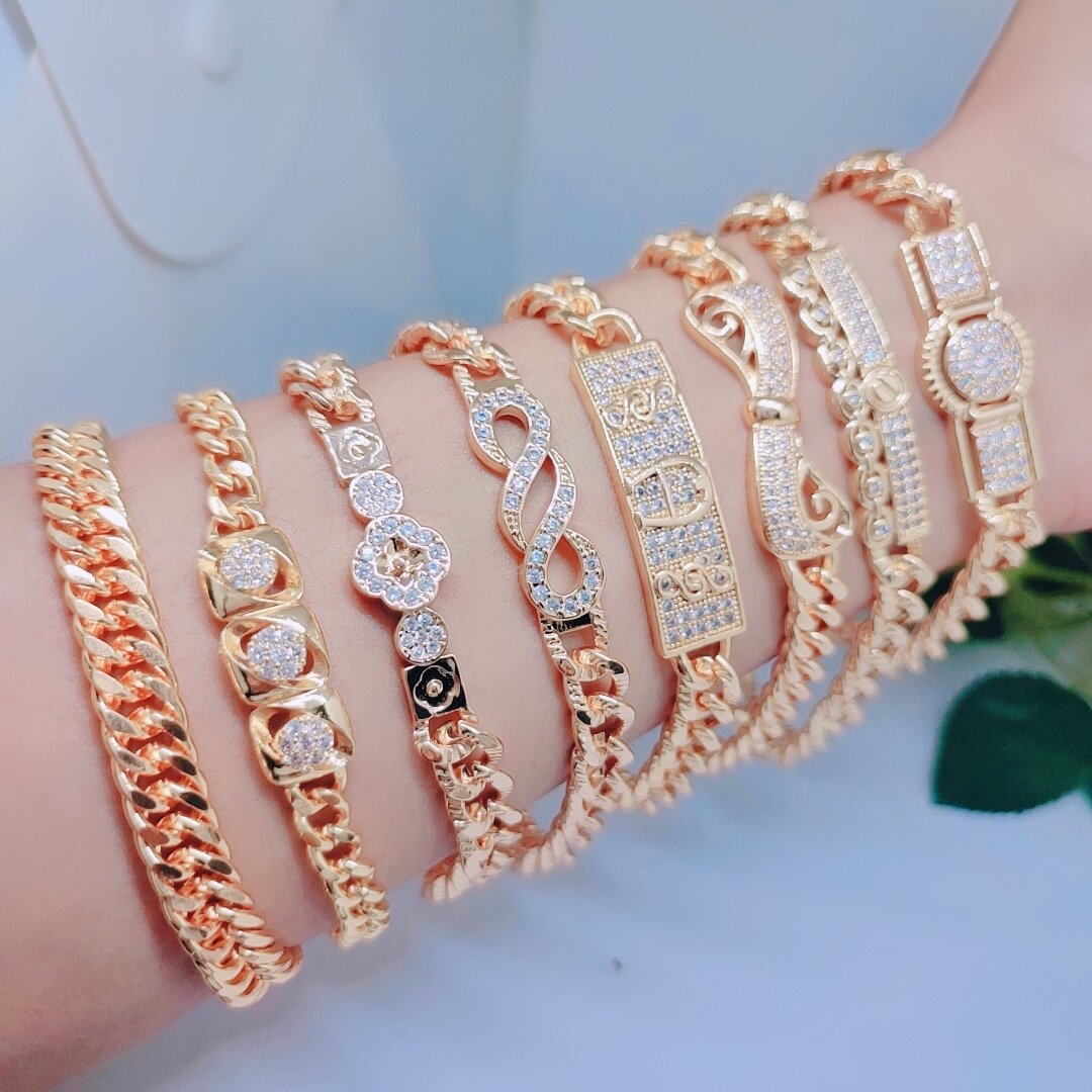 Gelang Emas Simple Cantik untuk Remaja