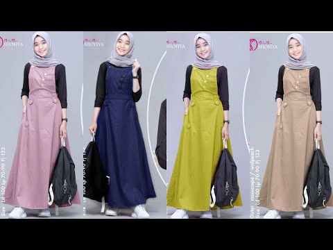 gamis terbaru 2025 simple elegan untuk remaja