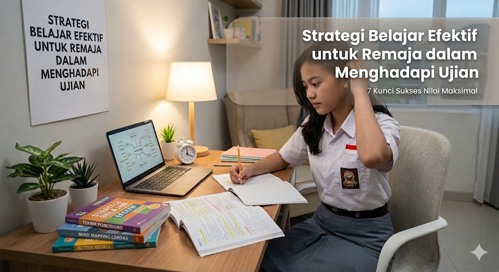 Strategi Belajar Efektif untuk Remaja Menghadapi Ujian