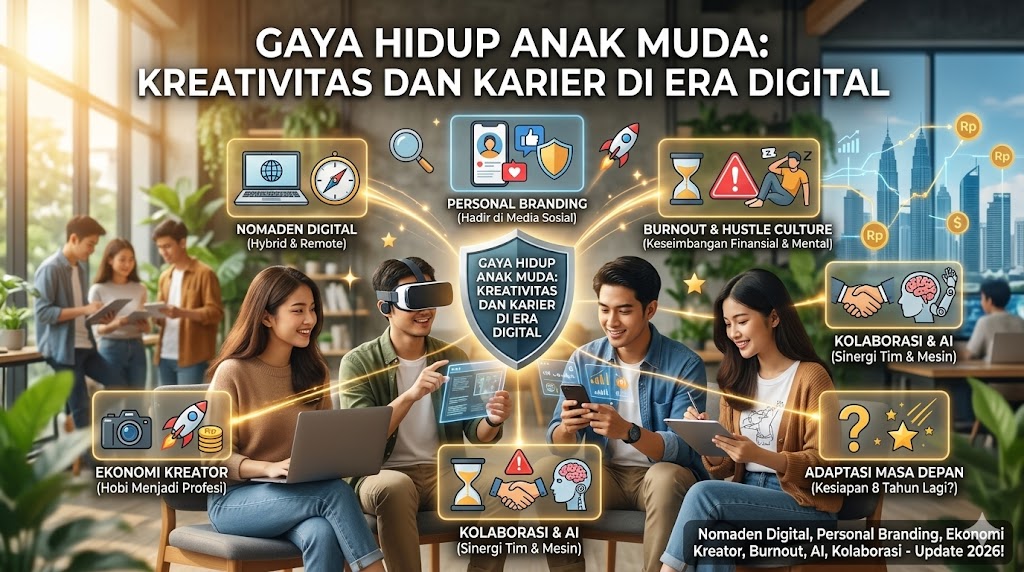 Gaya Hidup Anak Muda: Kreativitas & Karier Era Digital
