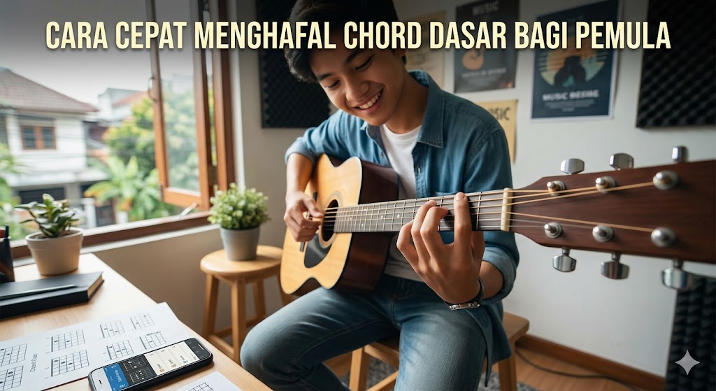 Cara Cepat Menghafal Chord Dasar bagi Pemula – Langsung Mahir!