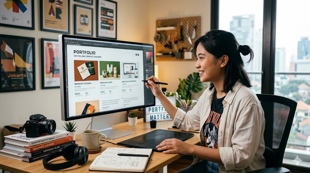 Cara Membangun Portofolio Desain Grafis yang Menarik Perhatian