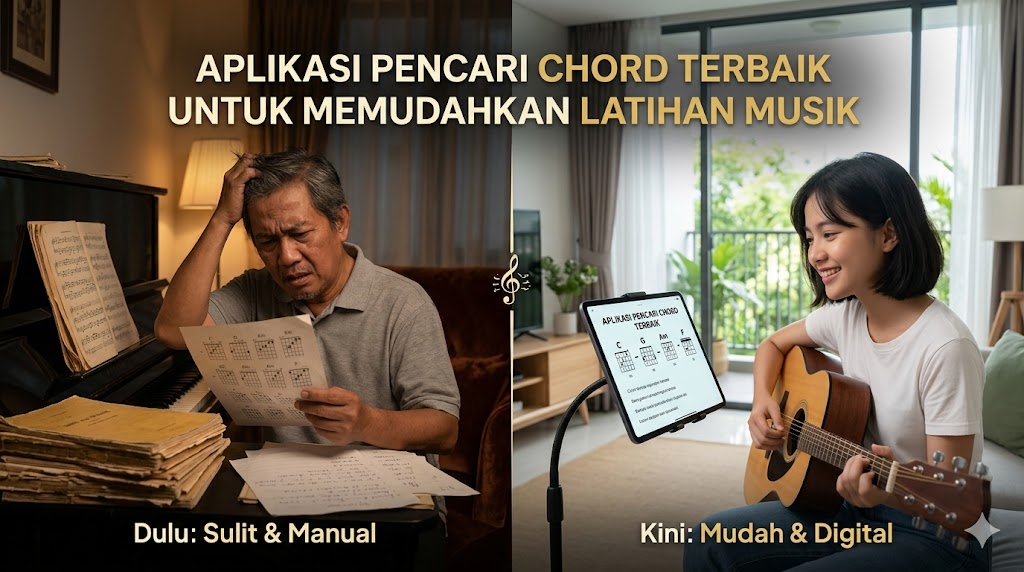 Aplikasi Pencari Chord Terbaik untuk Memudahkan Latihan Musik