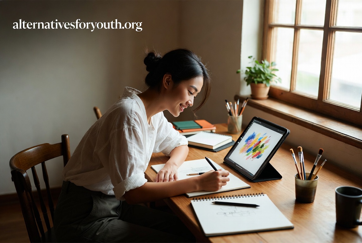 Cara Mendapatkan Penghasilan Tambahan dari Seni Ilustrasi