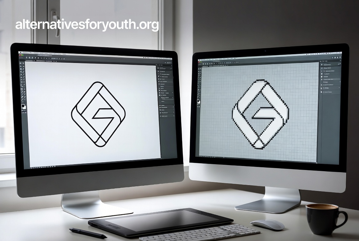 Perbedaan Seni Ilustrasi Vektor dan Raster